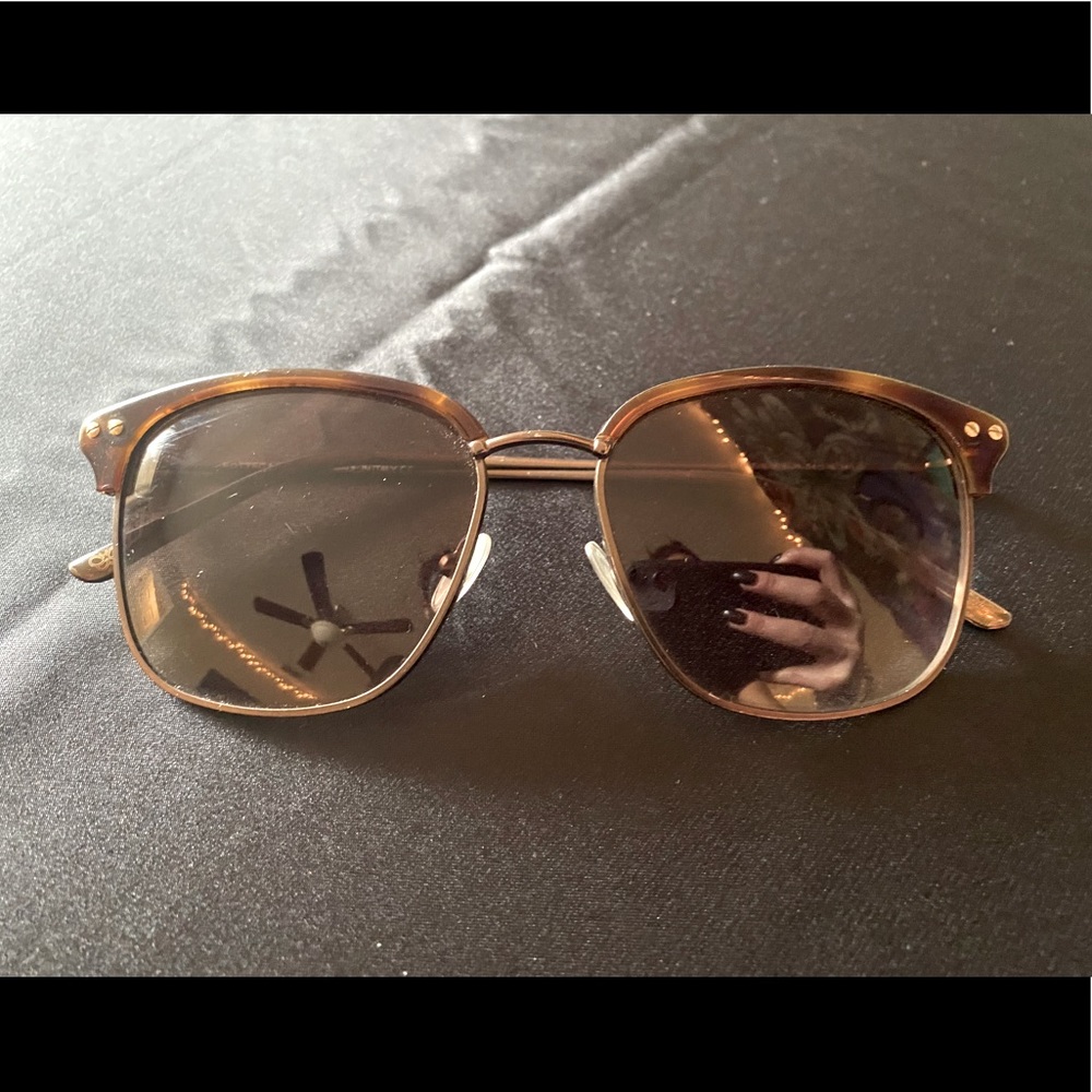 Bottega Venetta Brown Tortoise Sunglasses